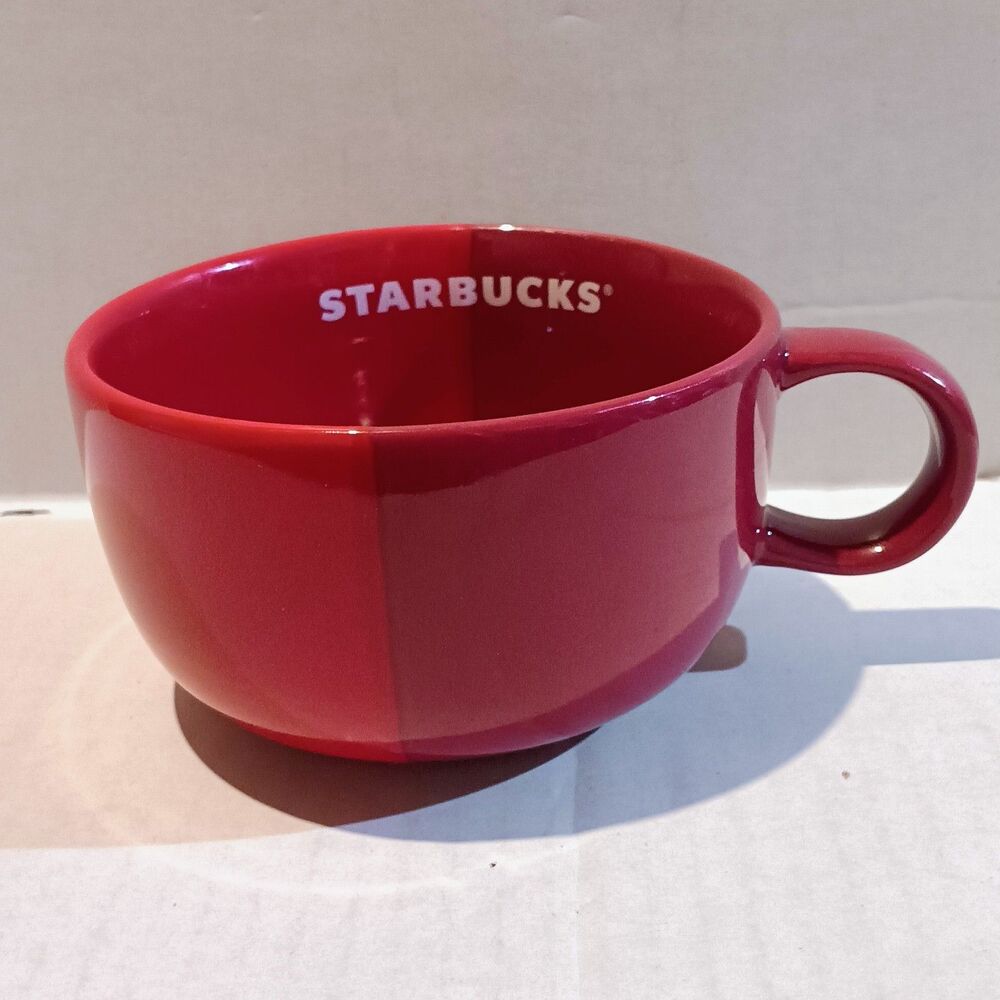 Starbucks 2021 Holiday Two Tone Red Coffee Cup-Wide Mouth-16oz-Limited-NEW